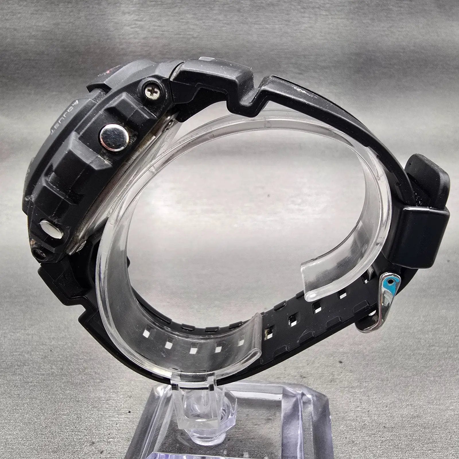 Casio G-Shock G-100 Watch Men 47mm Black Dial Black Tone Chrono Alarm New Batt J6
