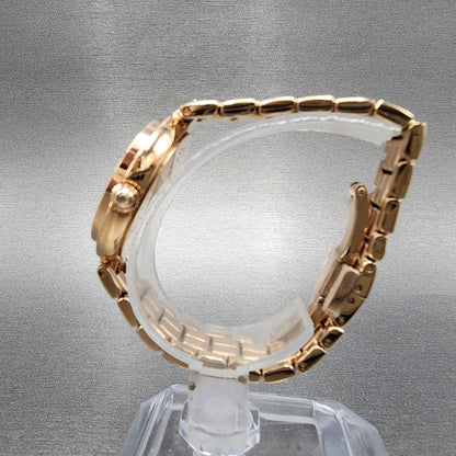 Tissot Flamingo Watch Women 30mm MOP Dial Rose Gold Tone Date T094.210.33.116.026