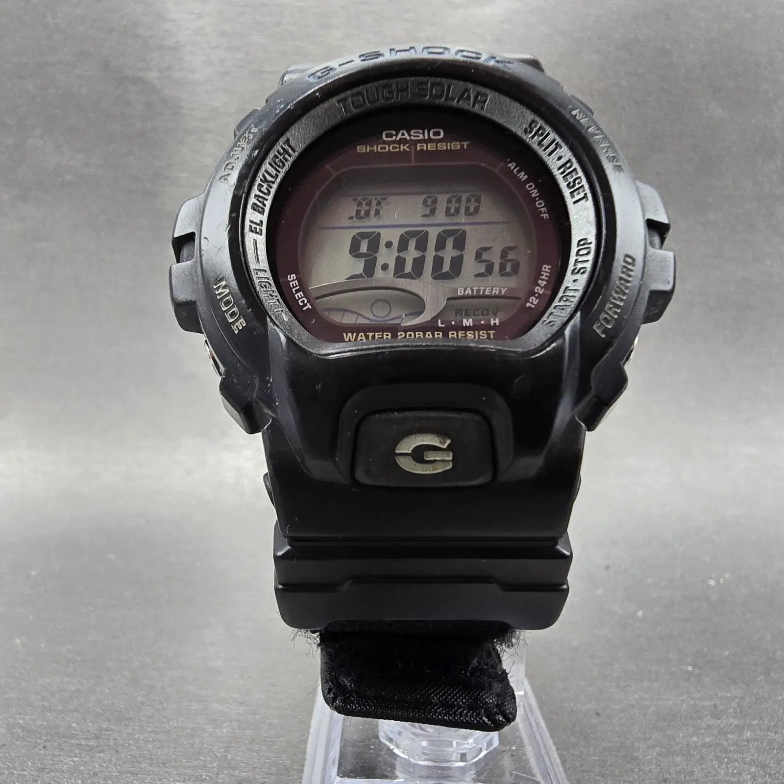 Casio G-Shock GL-7200 Watch Men 47mm Digital Black Tone Alarm Chronograph READ!!5