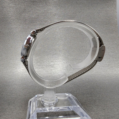 Seiko ALBA Watch Women 24mm Silver Dial Silver Tone Round V8110540 New Battery6