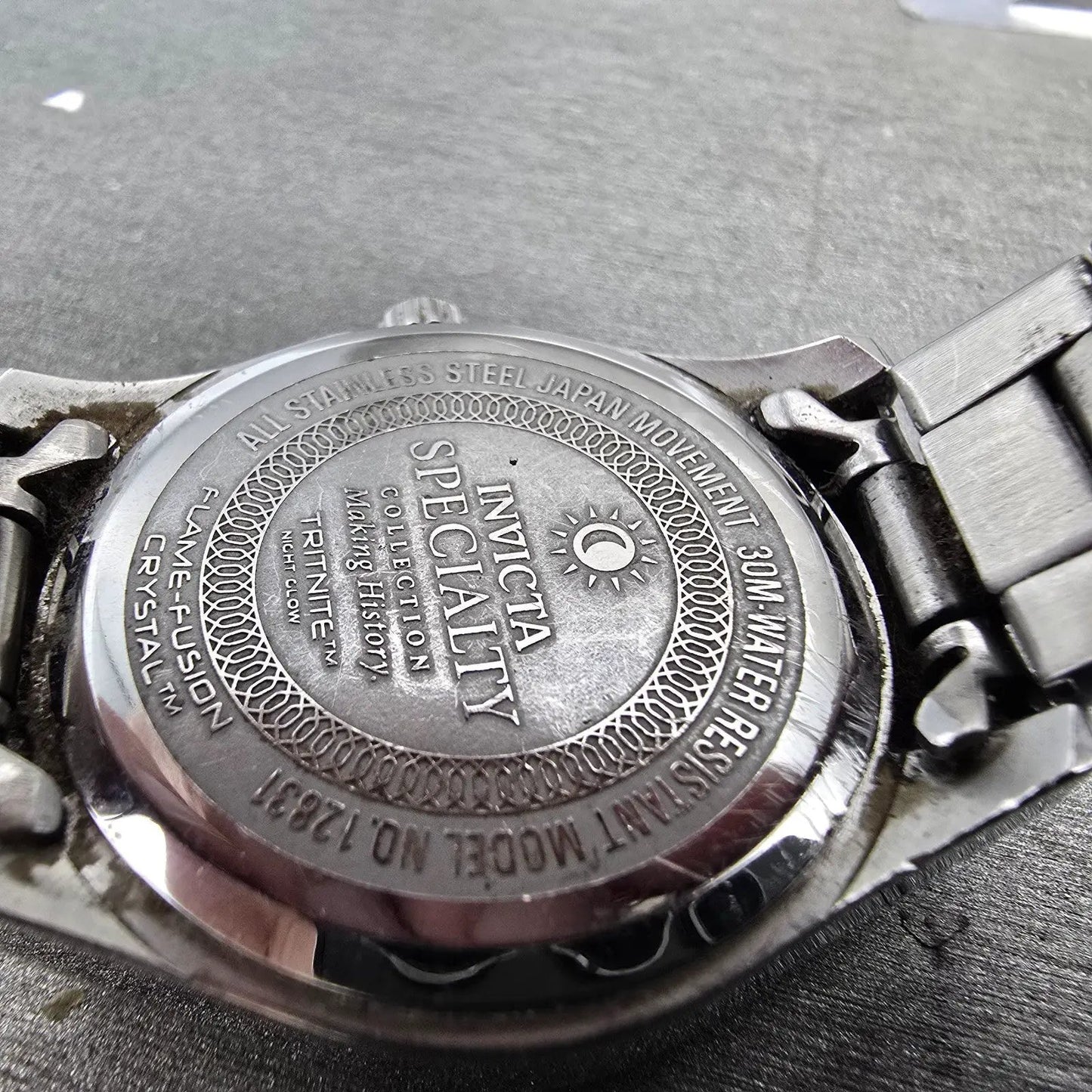 Invicta Specialty Watch Women 33mm MOP Dial Two Tone Round 12831 New Battery9