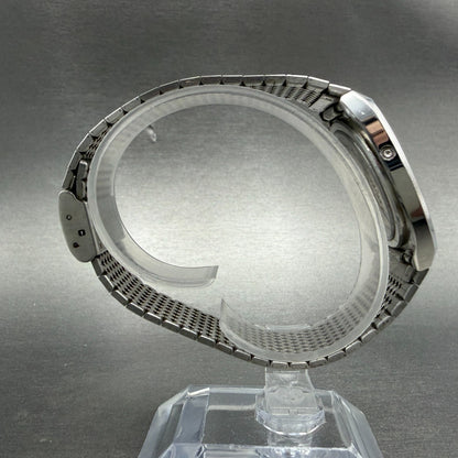 Casio Casiotron Watch Men 32mm Digital Daydate Oval 49CS-35 Vintage PARTS9