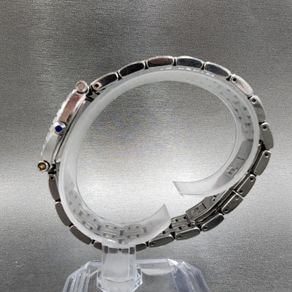 Bulova Watch Women 22mm MOP Dial Stainless Steel Tonneau 96R39 New Battery6