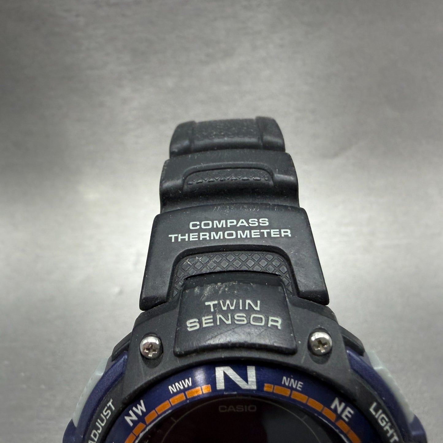 Casio SGW-100  Twin Sensor Watch Men 48mm Blue Black Alarm Chrono New Battery4