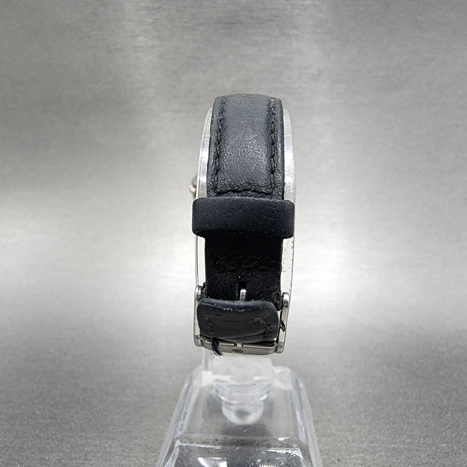 Movado Museum Watch Women 28mm Black Dial Steel Round New Battery 84E408237