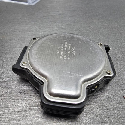 Casio CPW-100 Watch Men 42mm Black Compass Digital Round Vintage PARTS VTG11