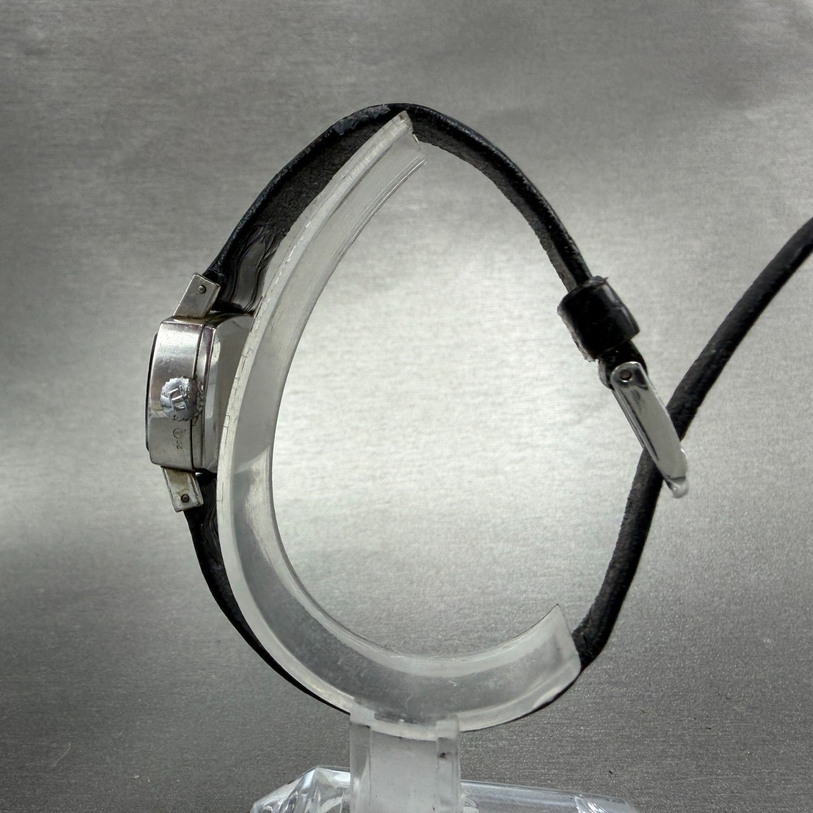 Tissot Sari Watch Women 24mm Silver Dial Silver Tone Rectangle Manual Wind PARTS7