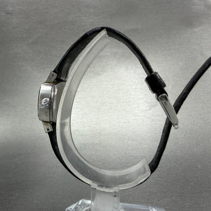 Tissot Sari Watch Women 24mm Silver Dial Silver Tone Rectangle Manual Wind PARTS7