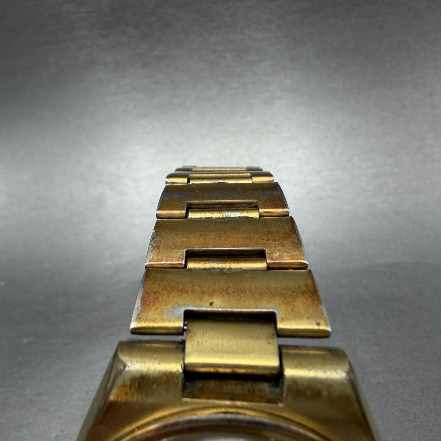 Seiko DX Automatic Watch Men 37mm Brown Dial Gold Tone Daydate 6106-7619 Runs4