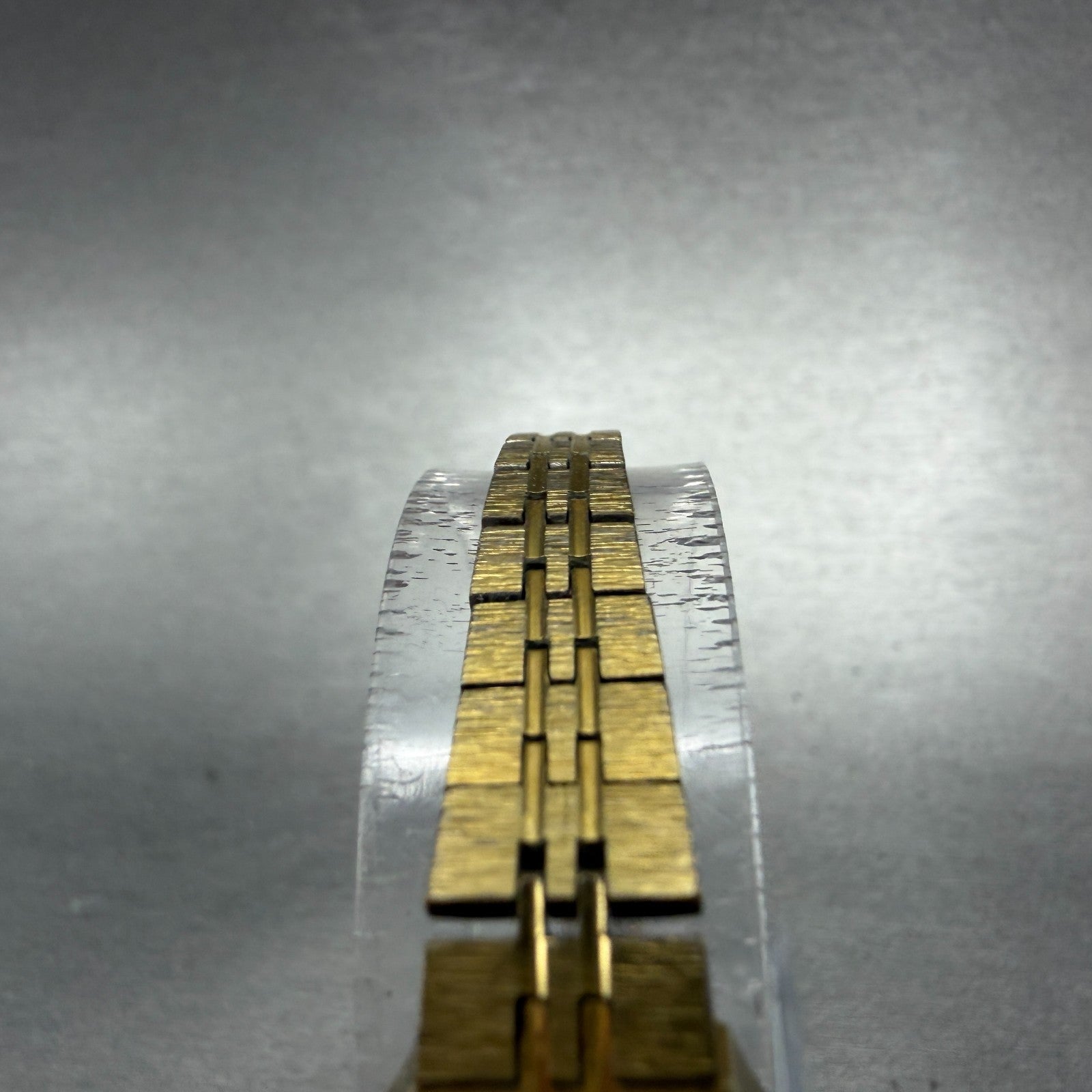 Citizen CQ Tank Watch Women 13mm Champagne Dial Gold Tone Rectangle New BatteryN4