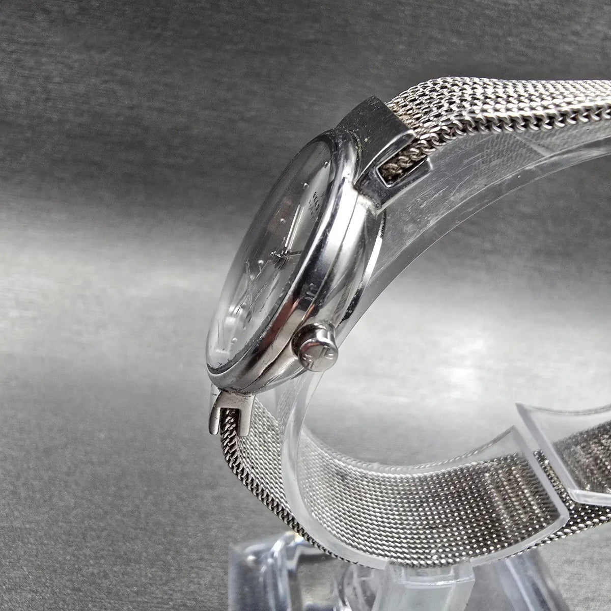 Skagen Watch Women 26mm Silver Dial Silver Tone Date Round 355SSS1 New Battery J2