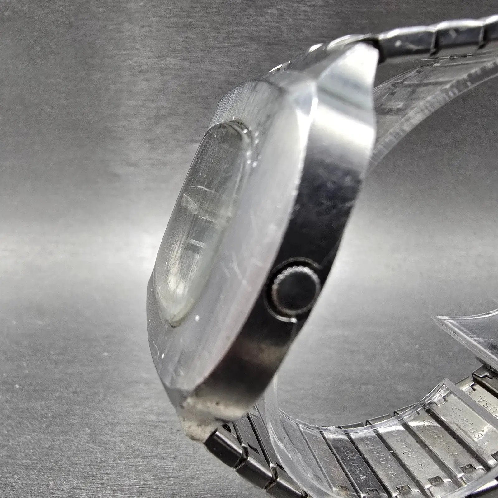 Seiko DX Automatic Watch Men 39mm Blue Dial Silver Tone Daydate 6105-5559 Runs2