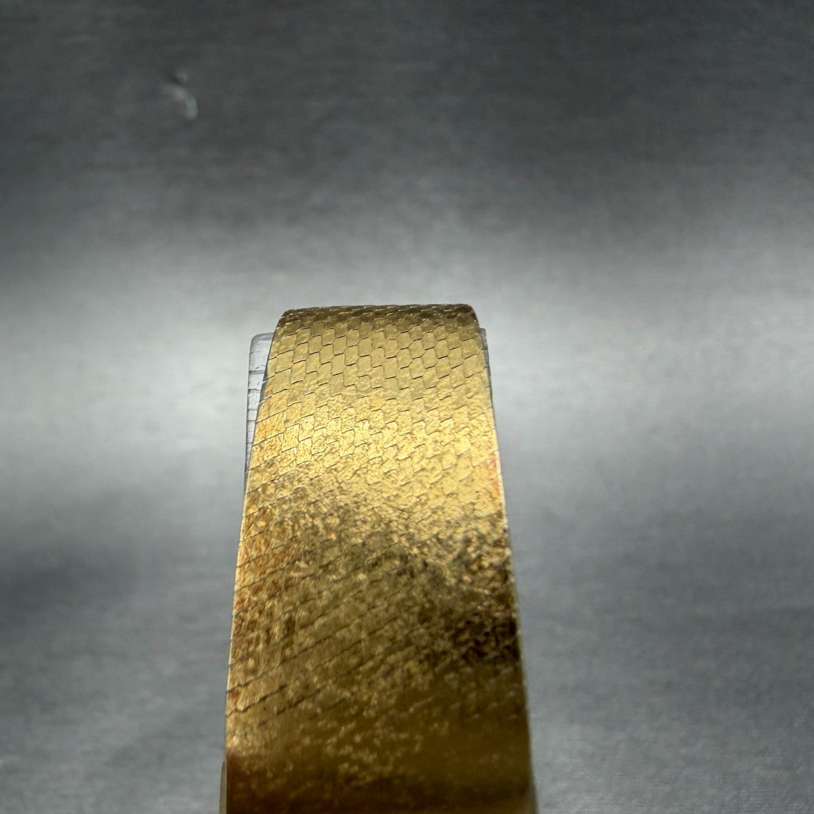 Seiko Lassale Tank Watch Women 17mm Champagne Dial Gold Tone 6730-5019 PARTS5
