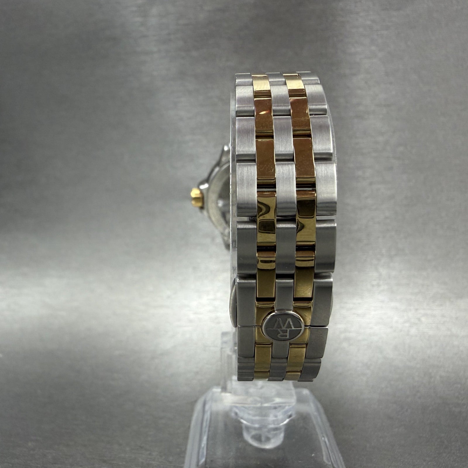 Raymond Weil Tango Watch Women 30mm White Dial Two Tone Date 5960 New Battery7