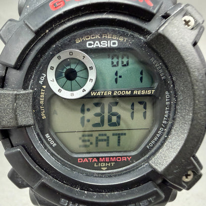 Casio G-Shock G-2500 Watch Men 47mm Black Daydate Alarm Chrono New Battery1