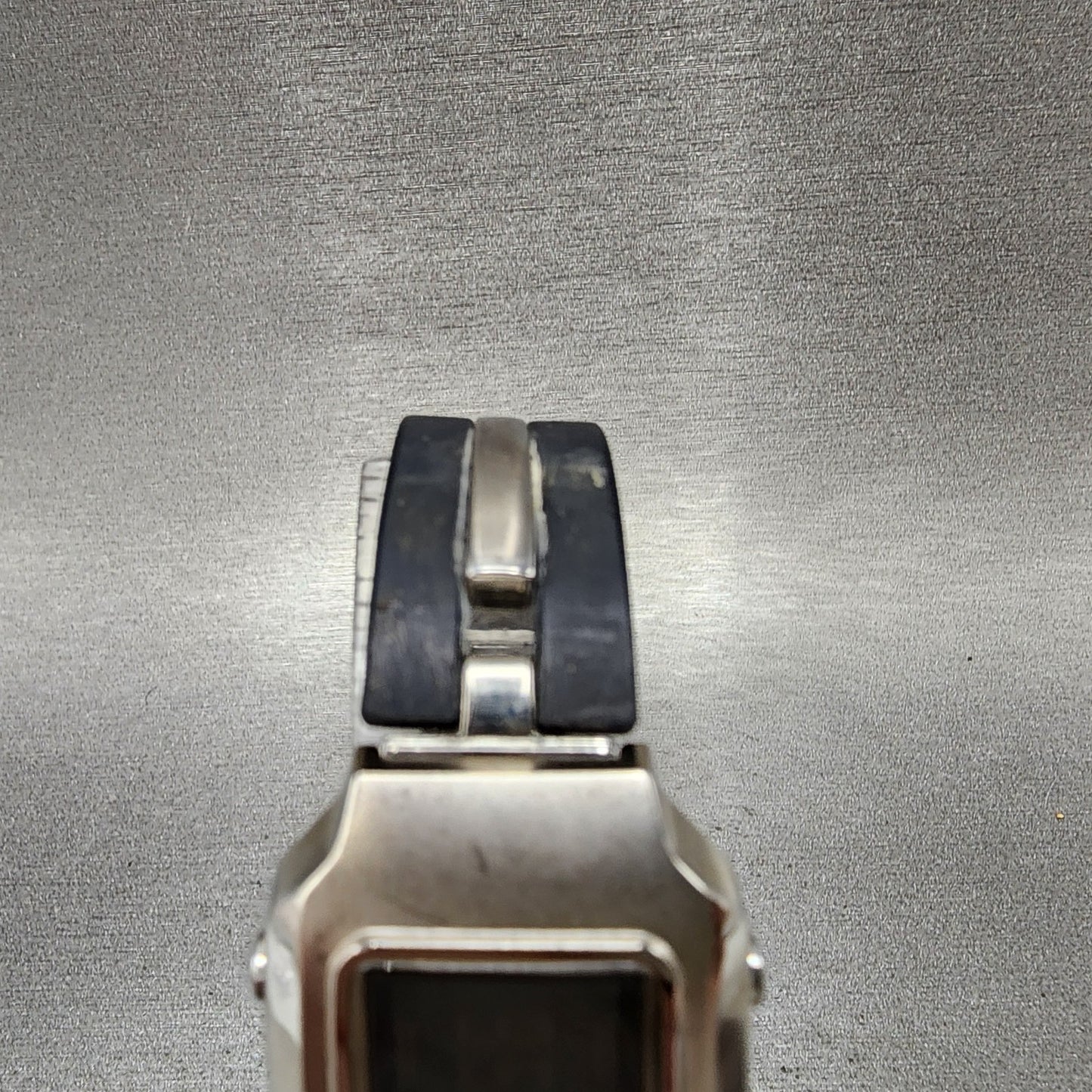 Casio Csterna Watch Women 25mm Digital Silver Tone Rectangle CSN022 New Battery5