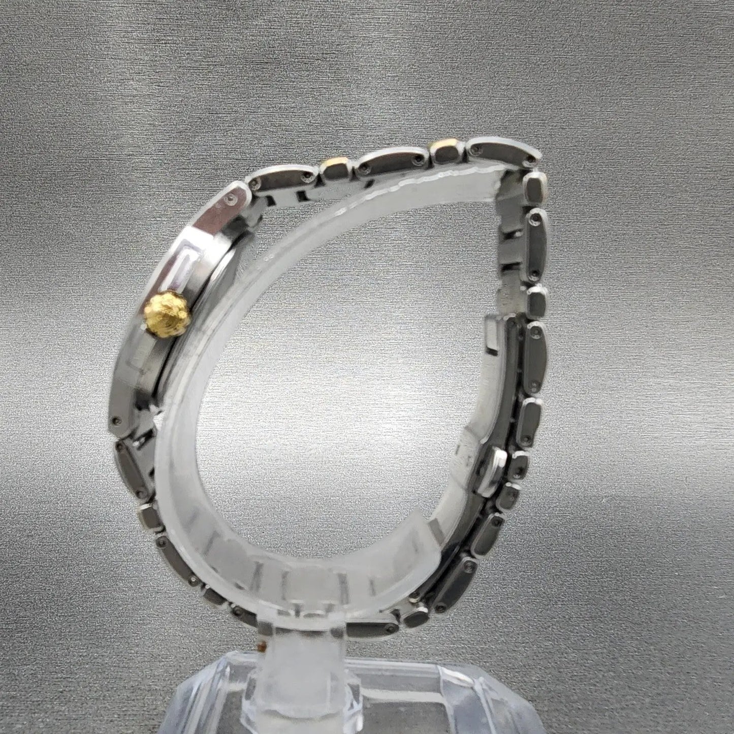 Maurice Lacroix Miros Watch Women 24mm Silver Dial Two Tone Date Round New Batt6