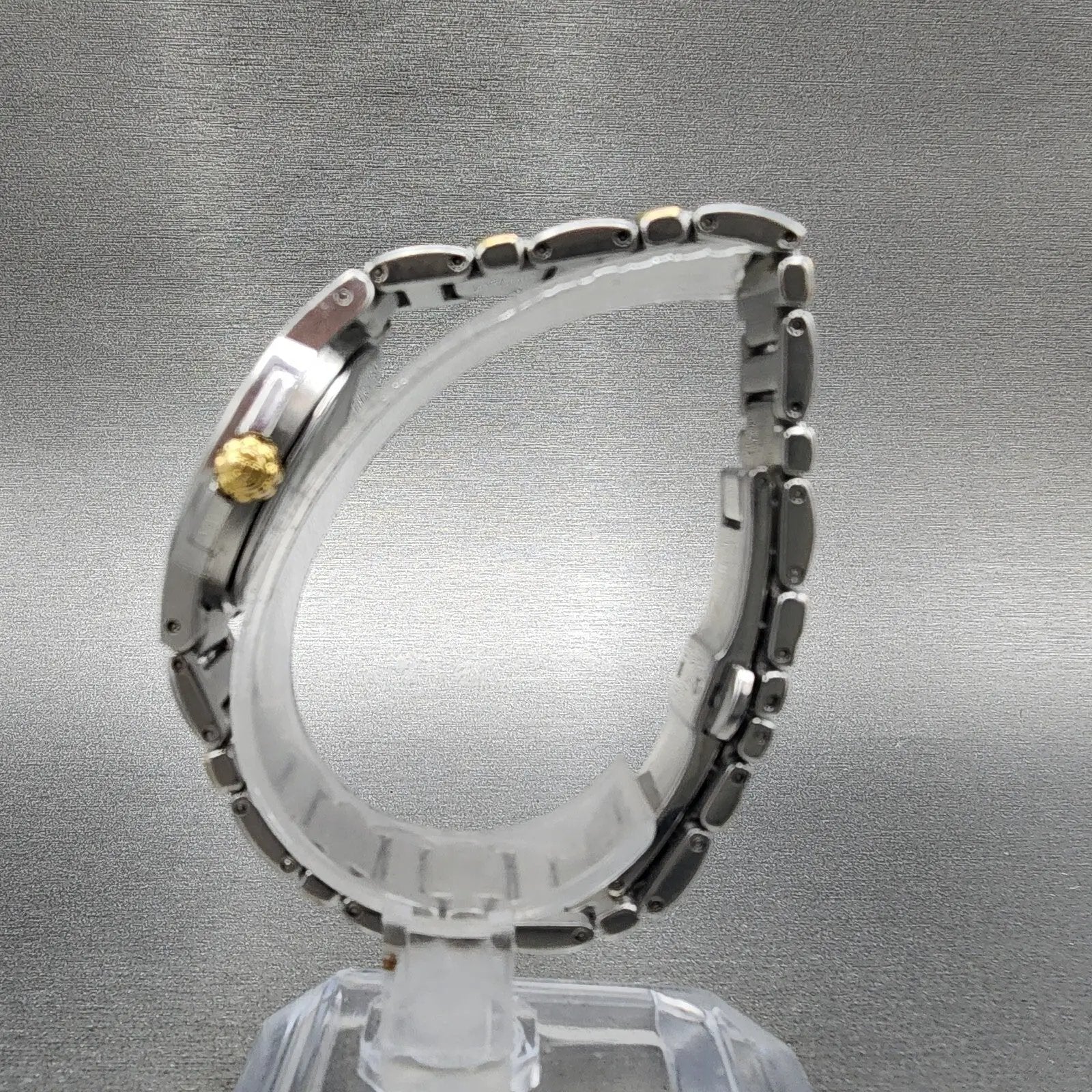 Maurice Lacroix Miros Watch Women 24mm Silver Dial Two Tone Date Round New Batt6