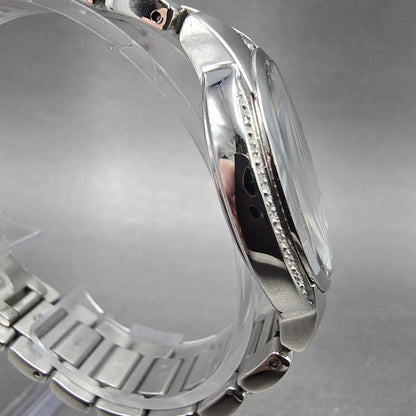 Citizen Eco-Drive Ciena Watch Women 35mm White Dial Steel Round EM0090-57A Runs3