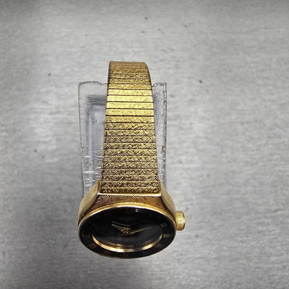 Citizen CQ Watch Women 19mm Black Dial Gold Tone Round 3220-S22431 New Battery4