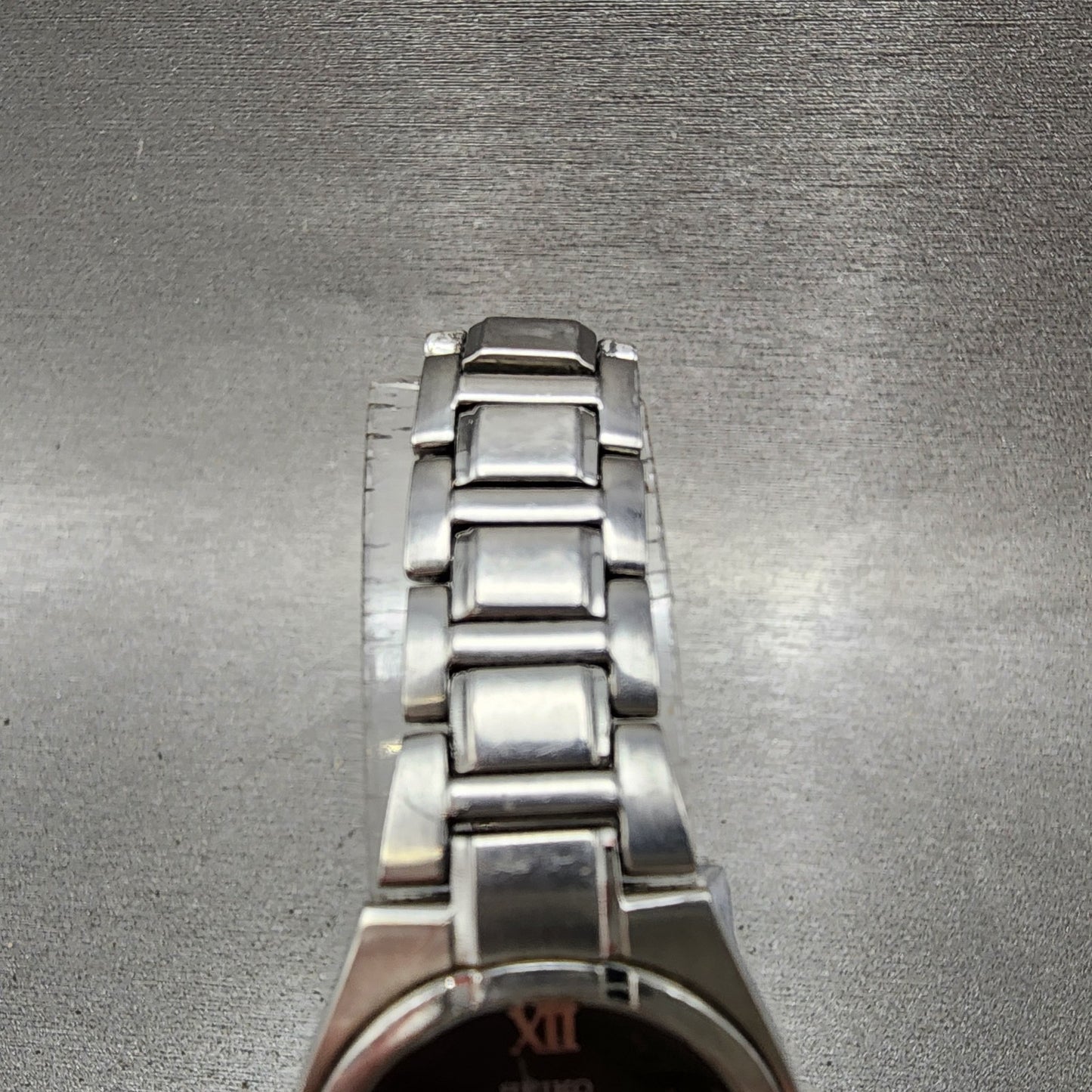 Seiko Watch Women 22mm Black Dial Silver Tone Round 1n000ls0 New Battery4