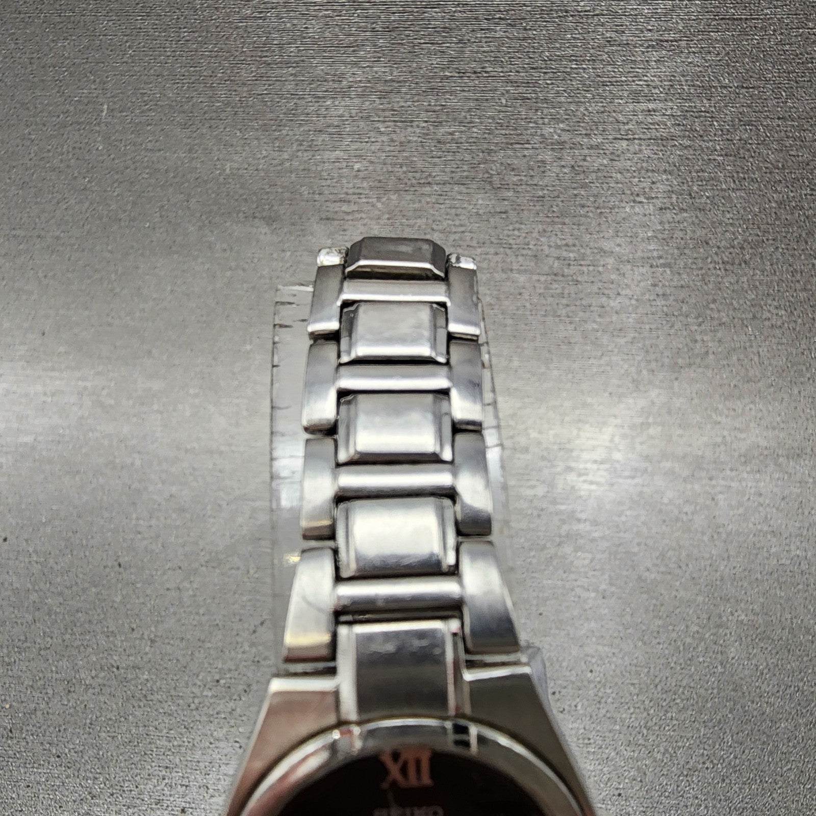Seiko Watch Women 22mm Black Dial Silver Tone Round 1n000ls0 New Battery4