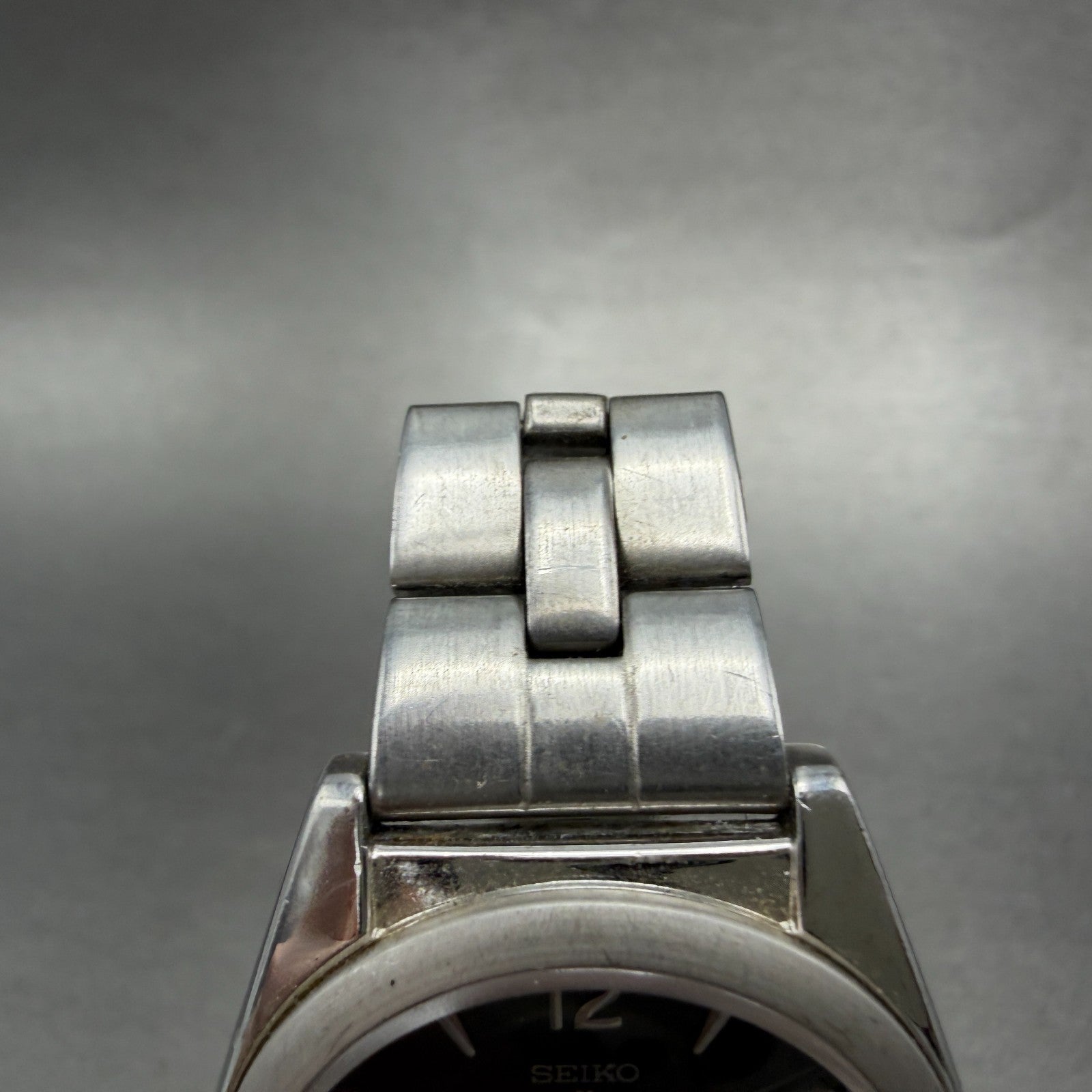 Seiko Lukia Watch Women 32mm Black Dial Silver Tone Daydate 5Y89-0A10 NewBattery4