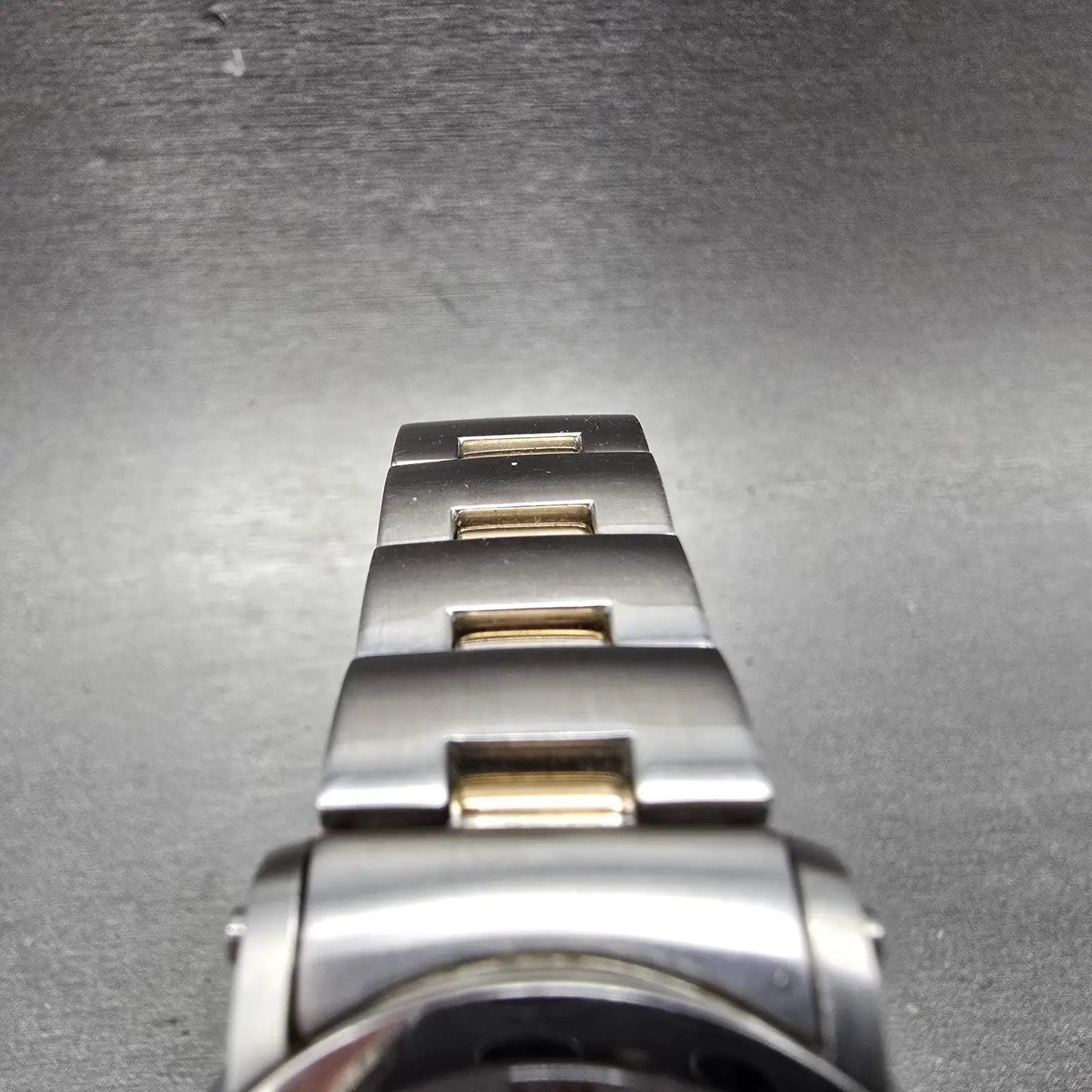 Citizen INED Watch Women 29mm MOP Dial Two Tone Daydate Round Solar Runs4