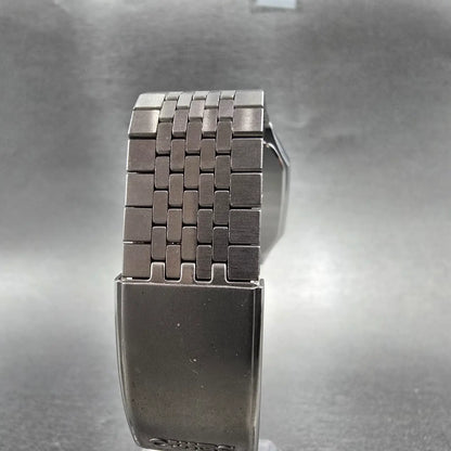 Seiko Chronos Watch Men 31mm White Dial Silver Daydate 5H23-5100 READ!! New Batt7