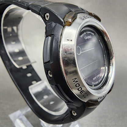 Casio Baby-G Watch Women 38mm Digital Black tone Round Solar BGT-2600J