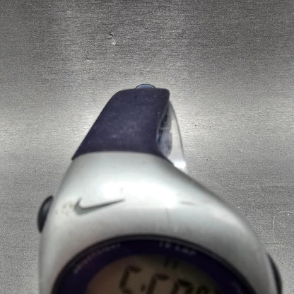 Nike Triax Watch Men 45mm Blue Silver Chronograph Daydate New Battery4