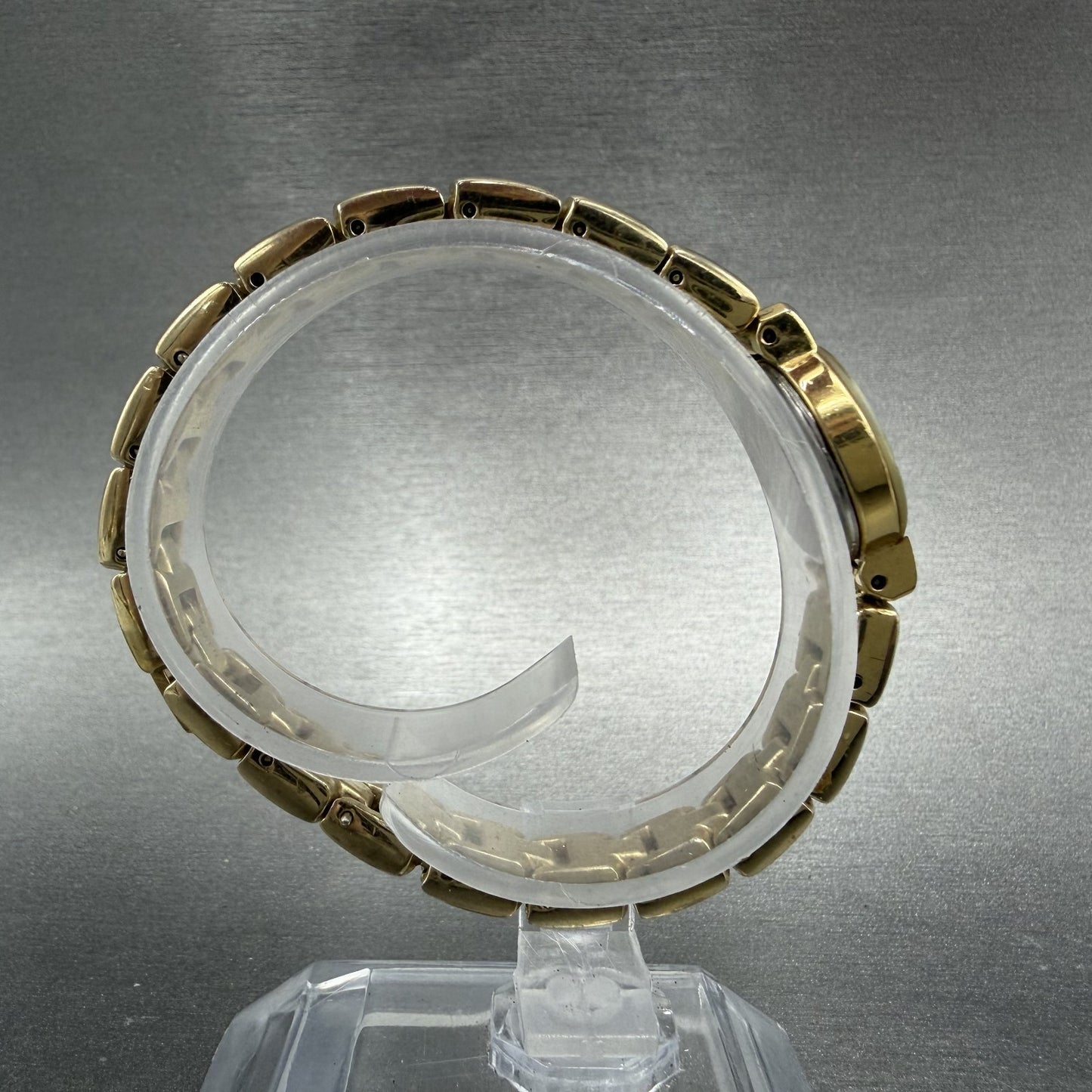 Citizen Elegance Watch Women 17mm MOP Dial Gold Tone Round Bangle New Battery8