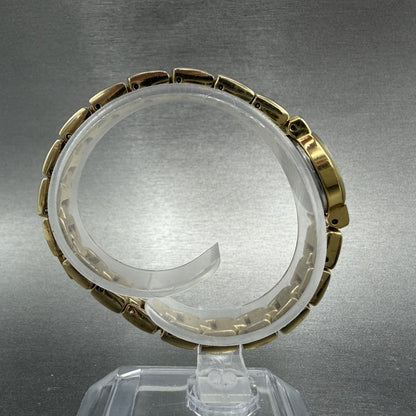 Citizen Elegance Watch Women 17mm MOP Dial Gold Tone Round Bangle New Battery8