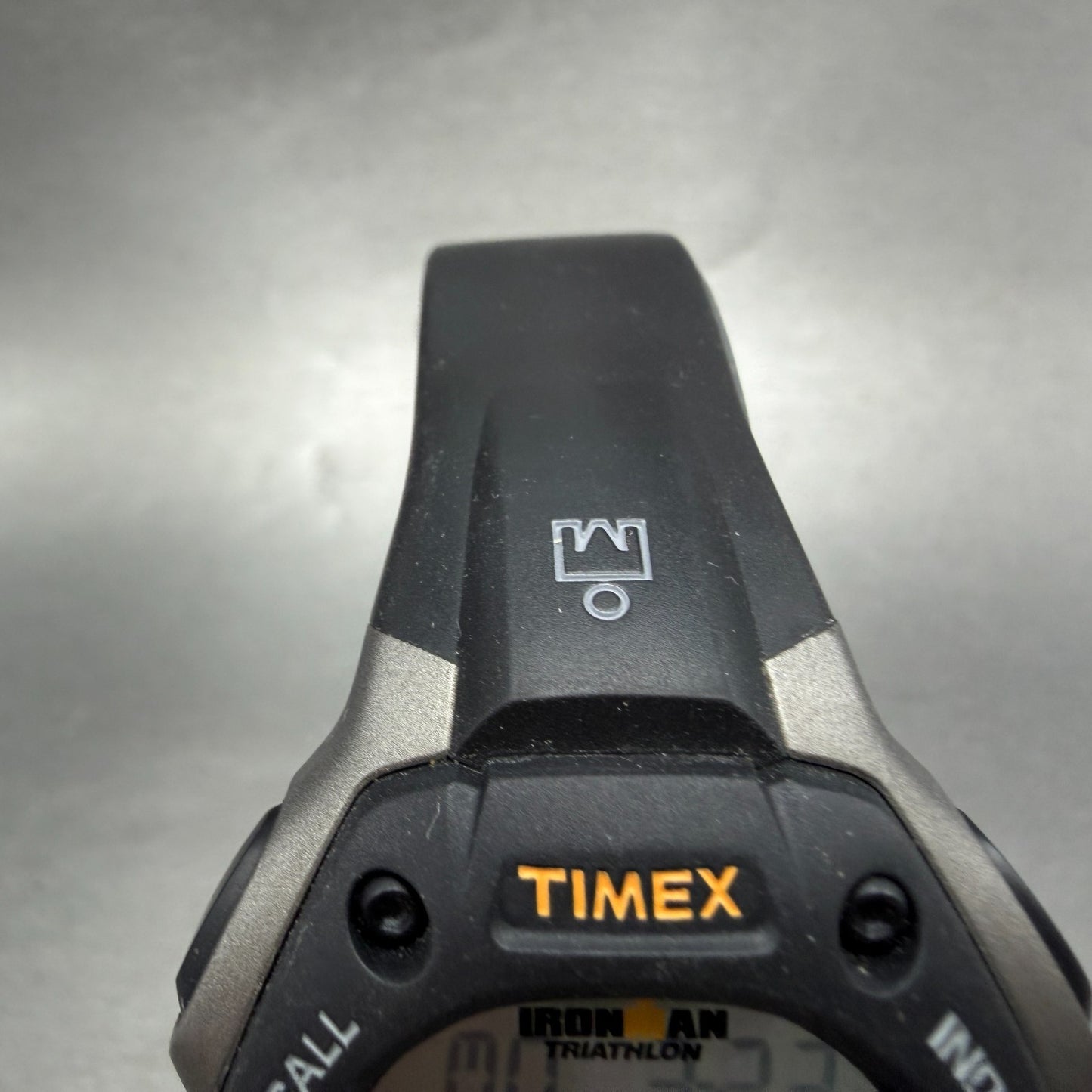 Timex Ironman Triathlon Watch Men 38mm Digital Gray  Alarm Chrono New BatteryLP4