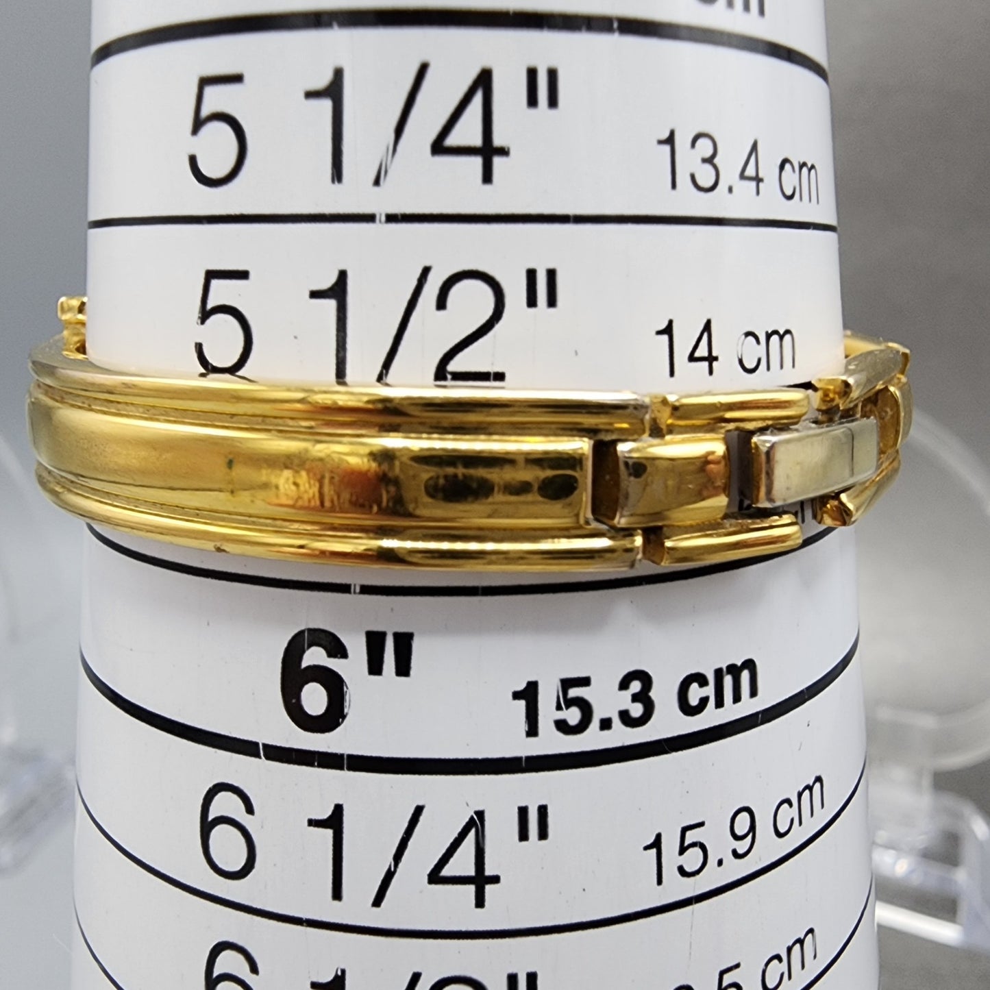 Givenchy Tank Watch Women 17mm Black Dial Gold Tone Rectangle New Battery10