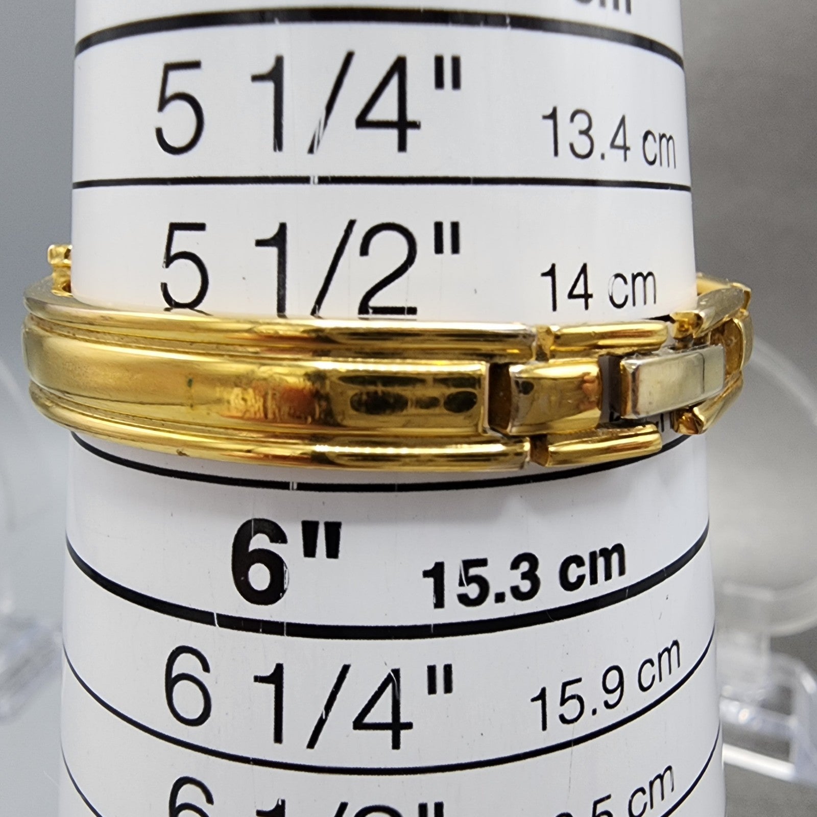 Givenchy Tank Watch Women 17mm Black Dial Gold Tone Rectangle New Battery10