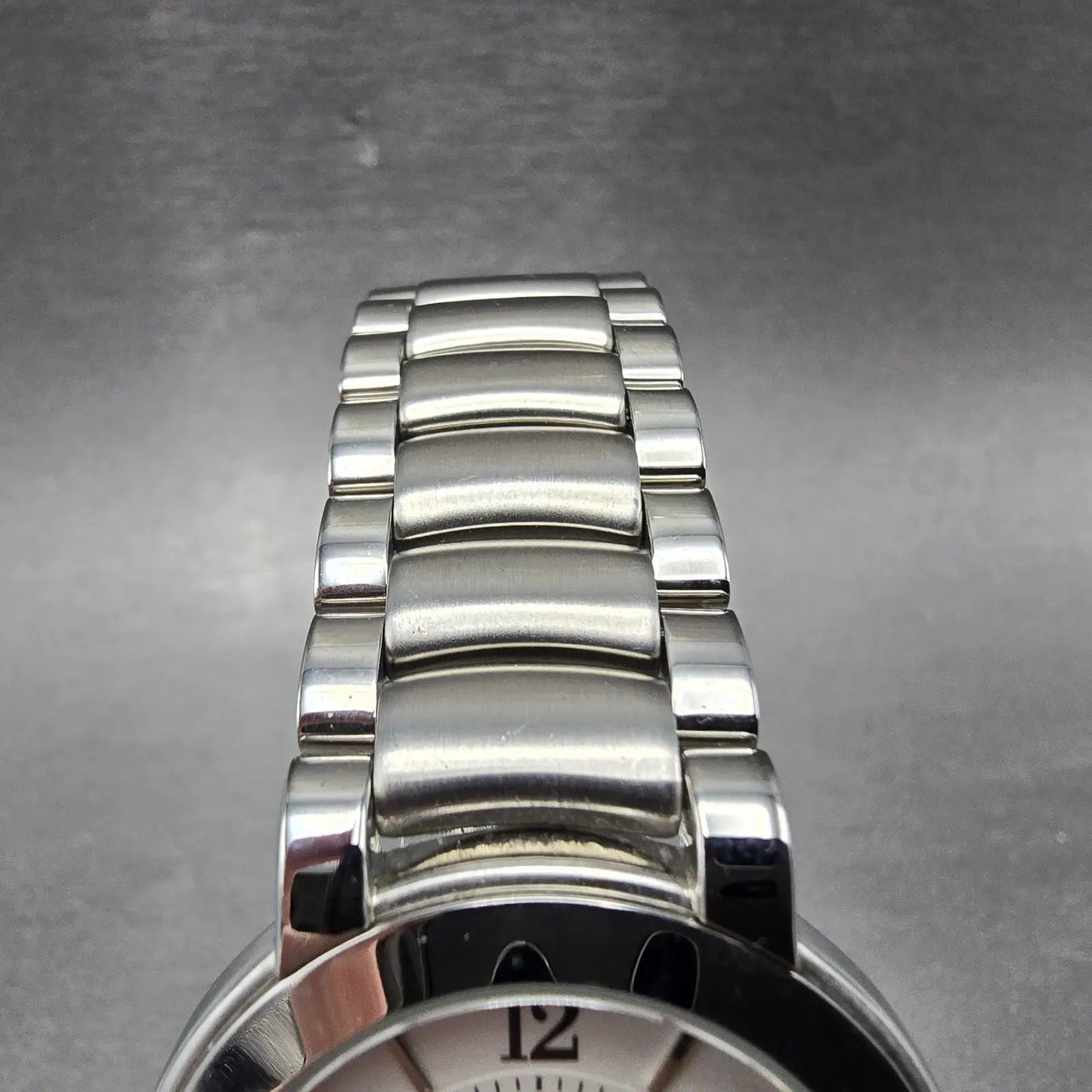 Coach W516 Watch Women 34mm White Dial Silver Tone Date Round PARTS LOOSE HANDS5
