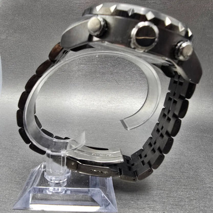 Invicta Coalition Forces Watch Men 57mm Black Dial Black Tone Round New Battery6