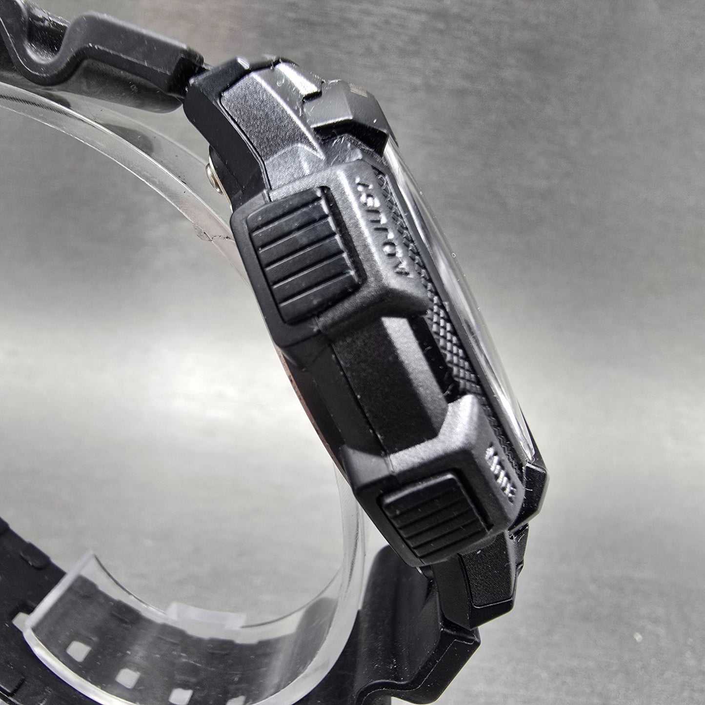 Casio AE-1000W Watch Men 44mm Black Dial Gray Black World Time Digital New Batt5
