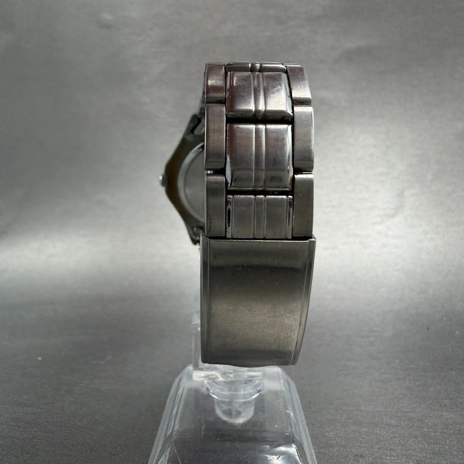 Seiko ALBA Field Watch Men 36mm Black Dial Silver Tone Round V501-0DA0 New Batt7