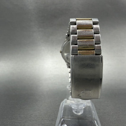 Seiko Pulsar Watch Men 34mm Champagne Dial Two Tone Daydate Y148-6009 NewBattery7