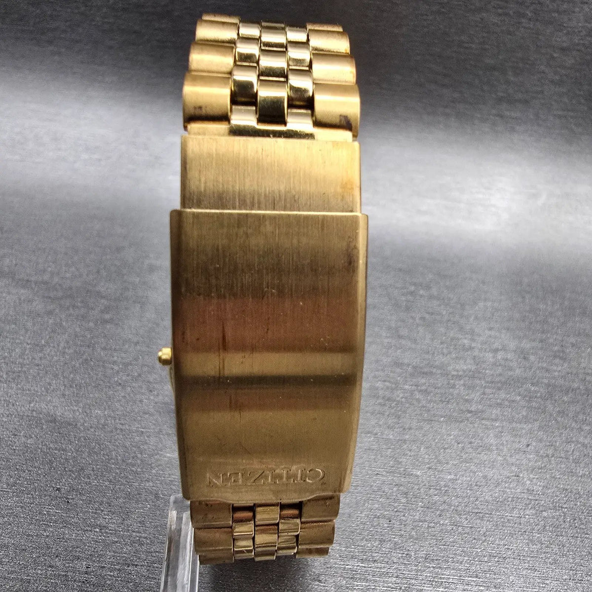 Citizen President Watch Men 35mm Gold Dial Gold Daydate 6100-R00391 New Batt JP7