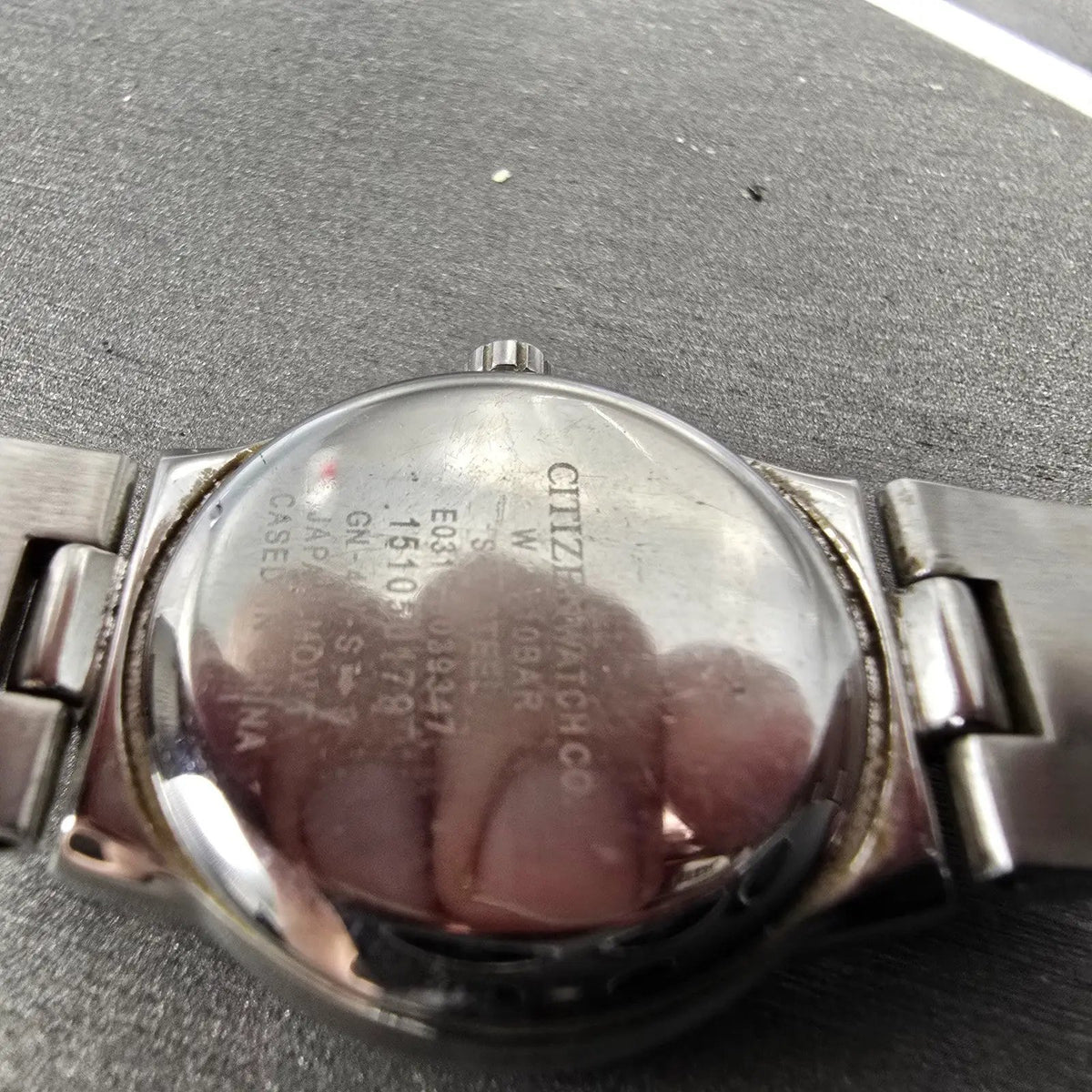 Citizen Eco-Drive Wicca Watch Women 24mm Purple Dial Silver Round Works JDM9
