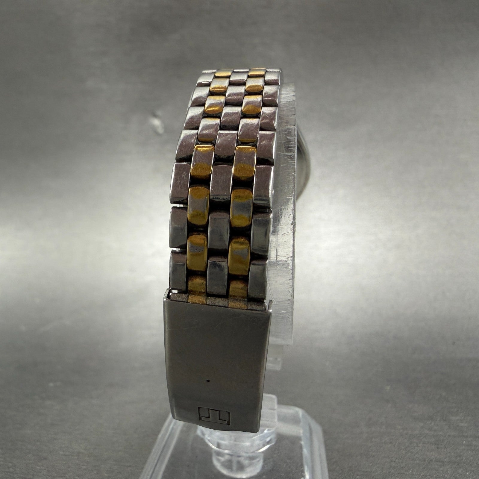 Tissot PR 50 Watch Women 27mm Gold Dial Two Tone Date J132/232K New Battery7