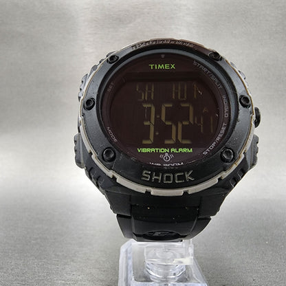 Timex Expedition Shock XL Watch Men 49mm Digital Black Tone Alarm Chrono New Bat6