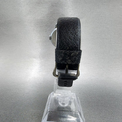 Timex Marlin Watch Men 34mm Champagne Dial Silver Tone Date Round Manual PARTS7