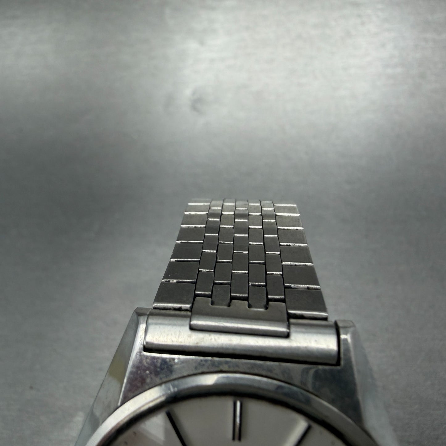 Citizen Seven Star Watch Men 35mm White Dial Silver Tone Daydate Round New Batt4