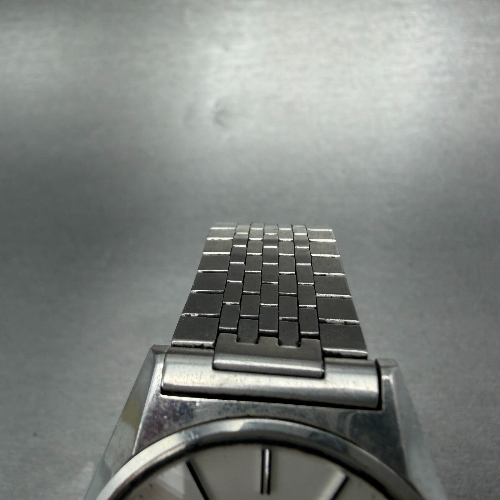 Citizen Seven Star Watch Men 35mm White Dial Silver Tone Daydate Round New Batt4