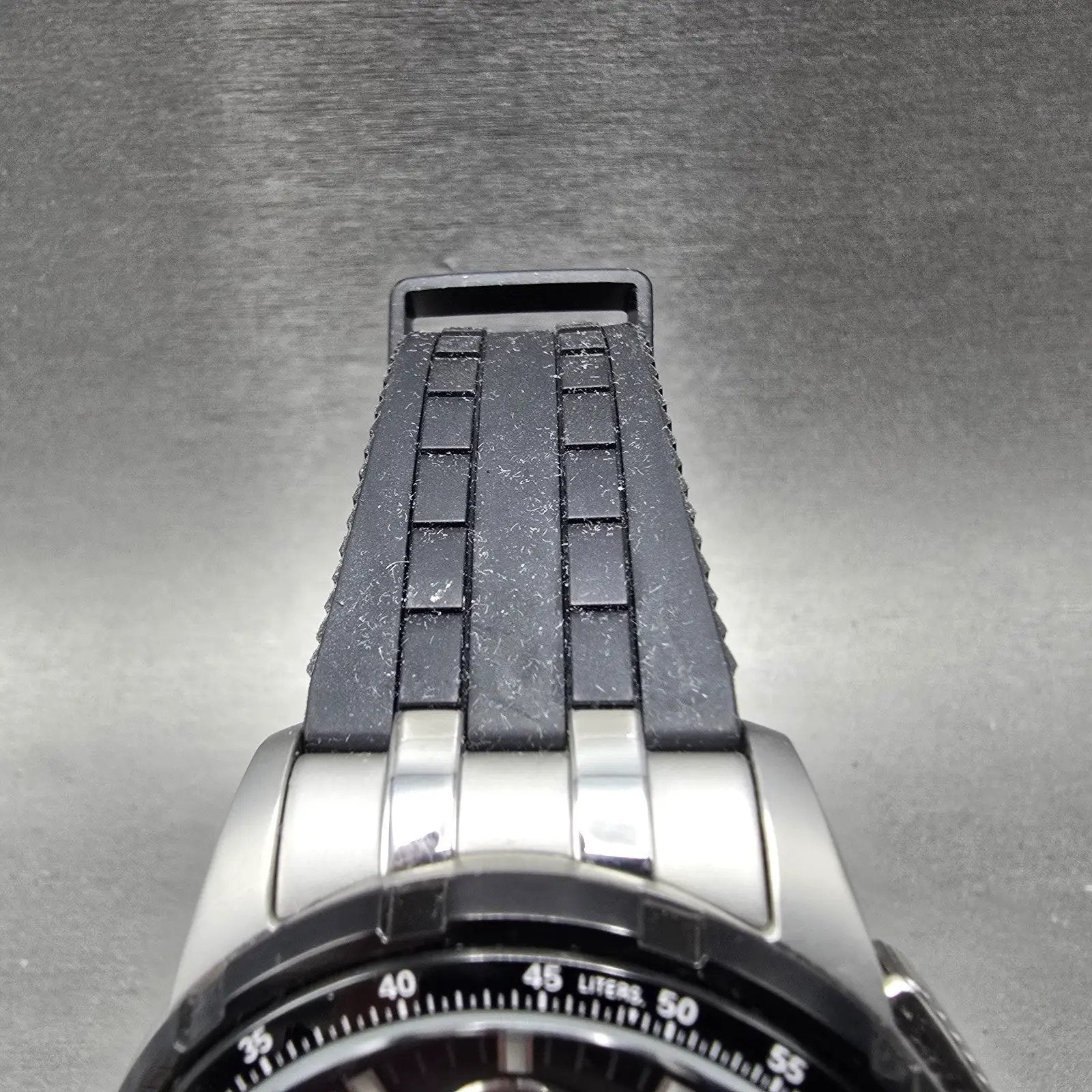 Citizen Skyhawk A-T Watch Men 47mm Black Dial Steel Eco-Drive JY8051-08E Works4