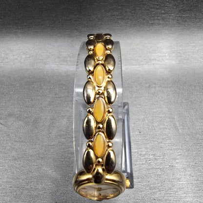 Citizen Elegance Watch Women 18mm MOP Dial Gold Tone Round 5421-F45197 New Batt4